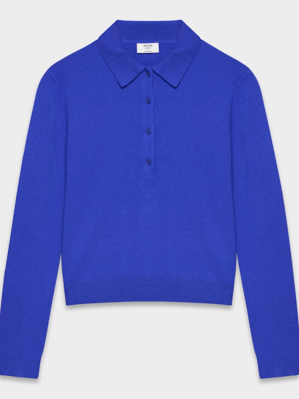 Aritzia Bare Cashmere Cellini Sweater ablaze blue